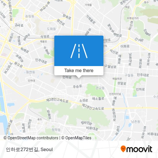 인하로272번길 map