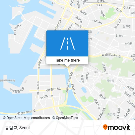옹암교 map