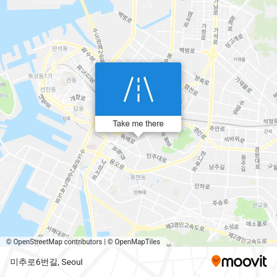 미추로6번길 map