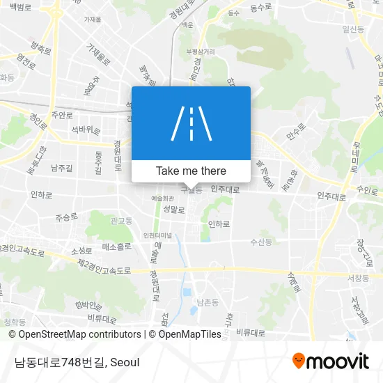 남동대로748번길 map