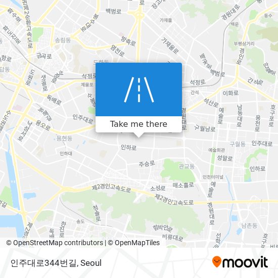 인주대로344번길 map