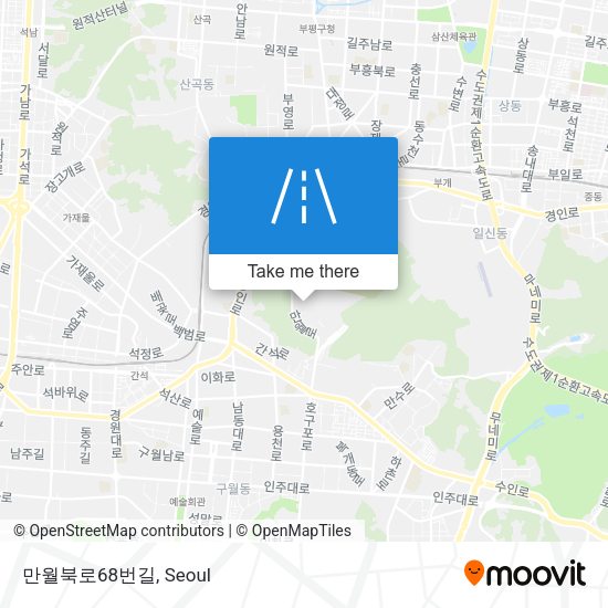 만월북로68번길 map