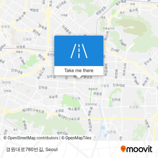 경원대로780번길 map