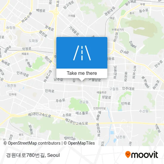 경원대로780번길 map