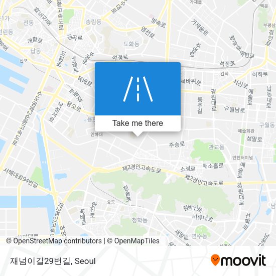 재넘이길29번길 map