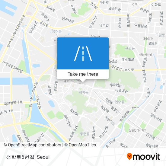 청학로6번길 map