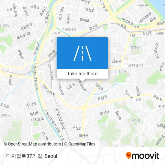 디지털로37가길 map