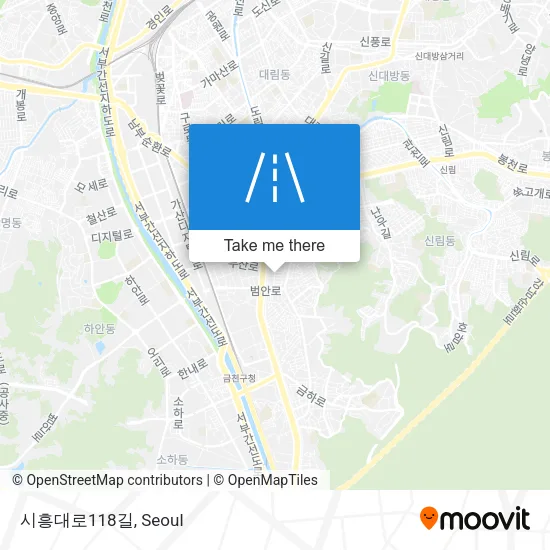 시흥대로118길 map