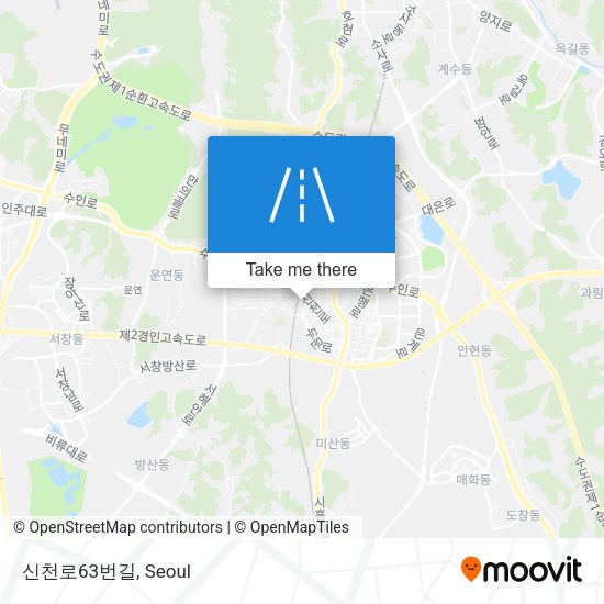 신천로63번길 map