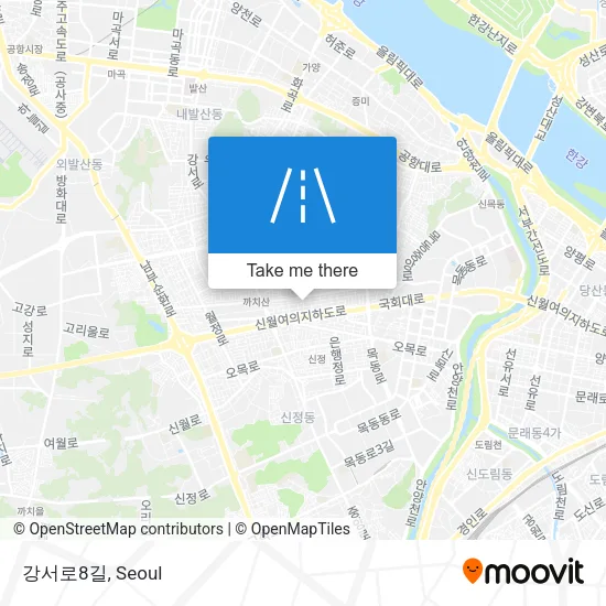 강서로8길 map