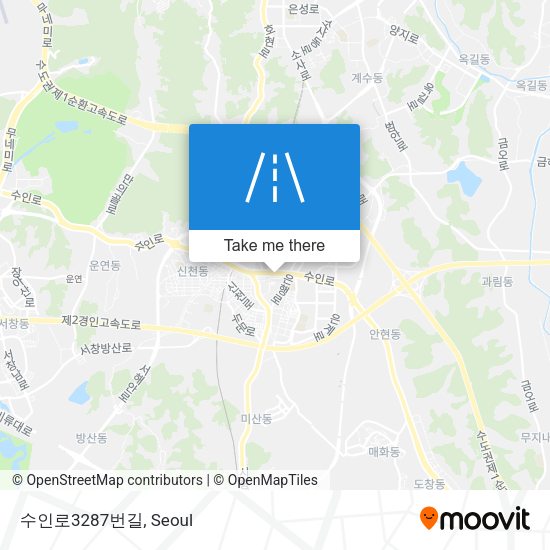 수인로3287번길 map