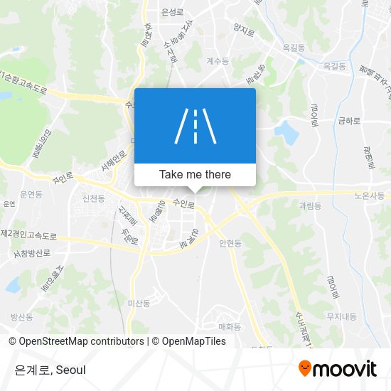은계로 map