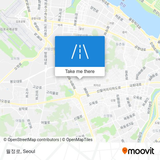 월정로 map
