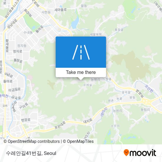 수레안길41번길 map