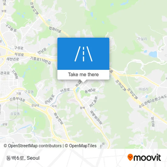 동백6로 map
