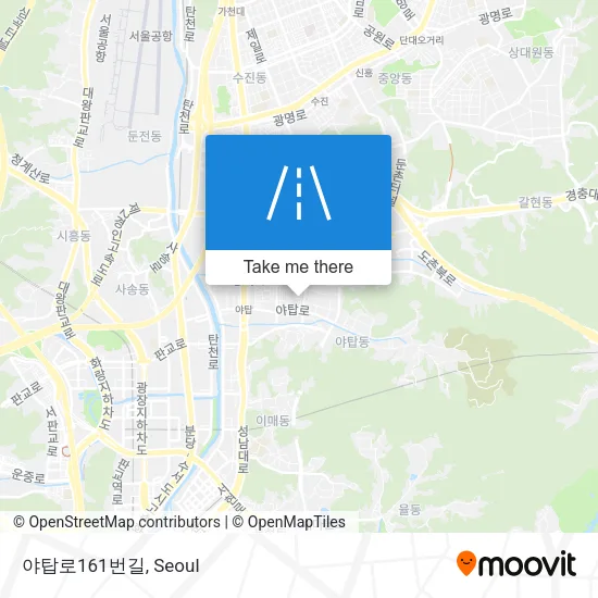 야탑로161번길 map