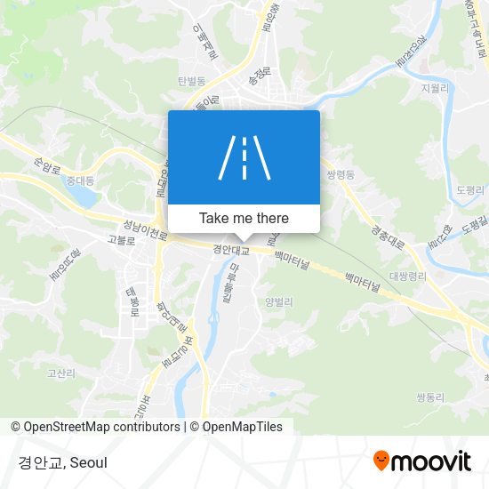 경안교 map