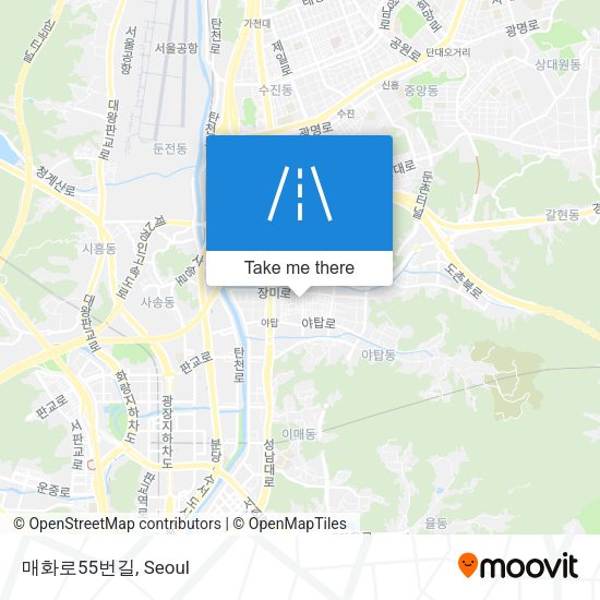 매화로55번길 map