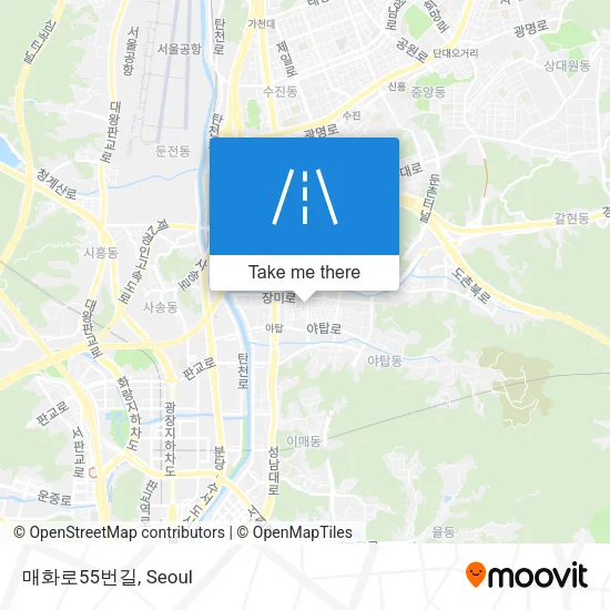 매화로55번길 map