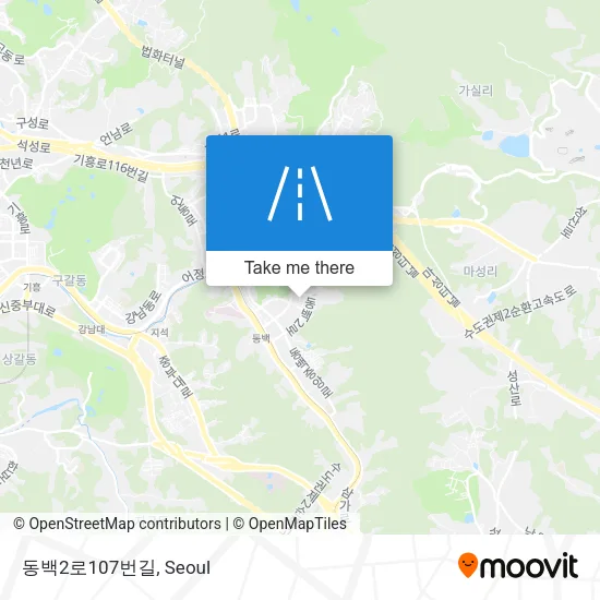 동백2로107번길 map