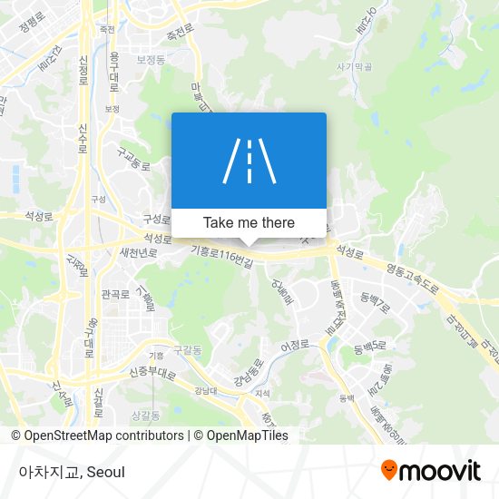 아차지교 map