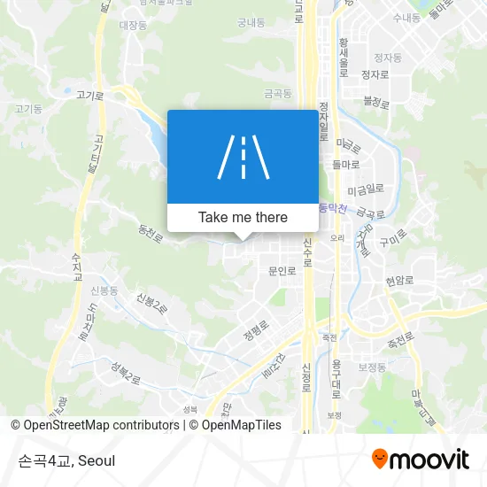 손곡4교 map