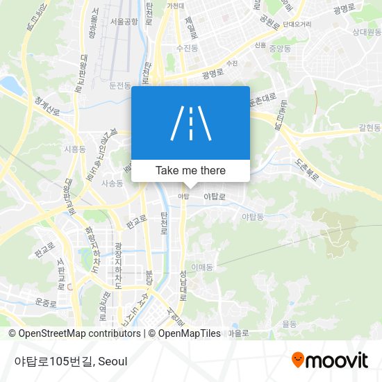 야탑로105번길 map