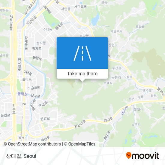 상태길 map