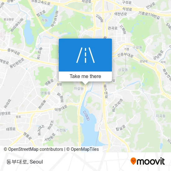 동부대로 map