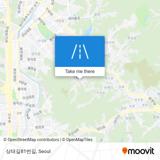 상태길81번길 map