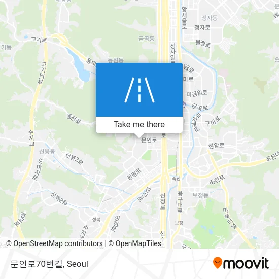 문인로70번길 map