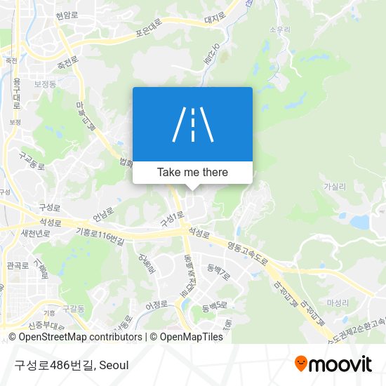 구성로486번길 map