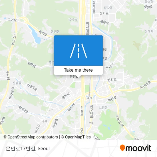 문인로17번길 map