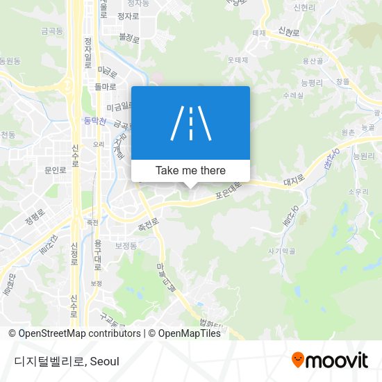 디지털벨리로 map