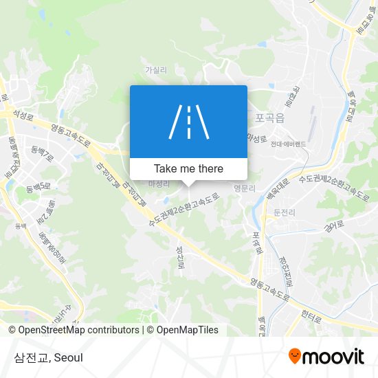 삼전교 map