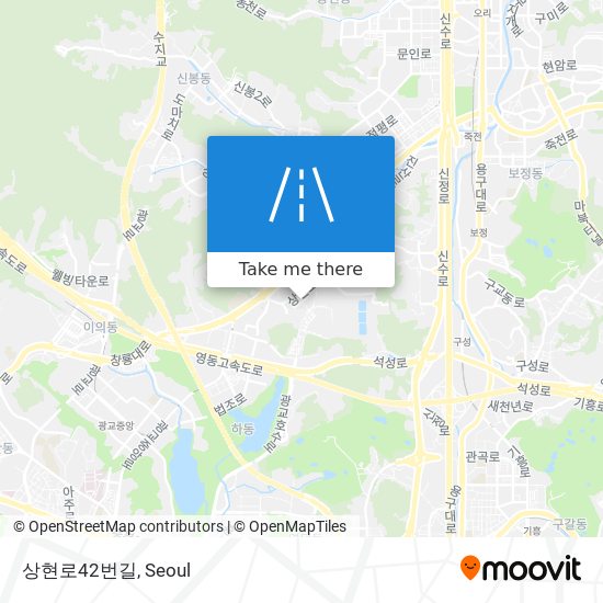 상현로42번길 map