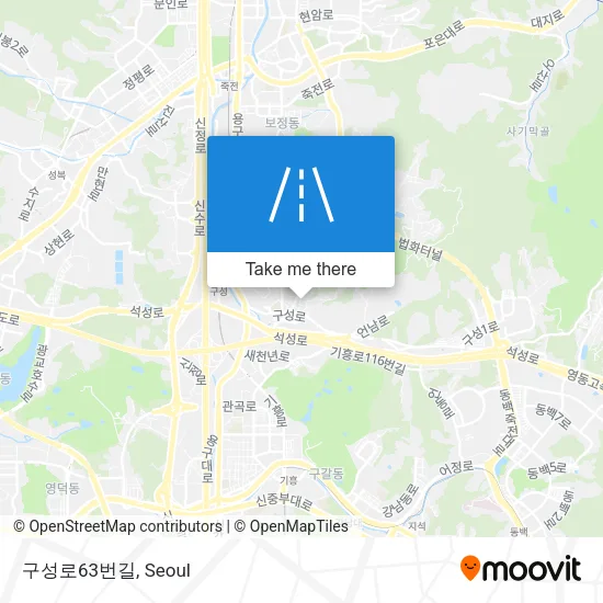 구성로63번길 map