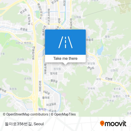 돌마로356번길 map