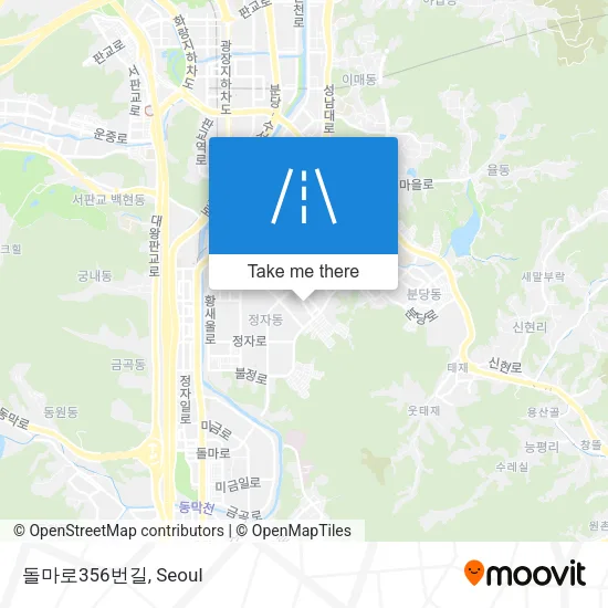 돌마로356번길 map