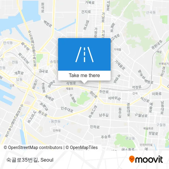 숙골로35번길 map