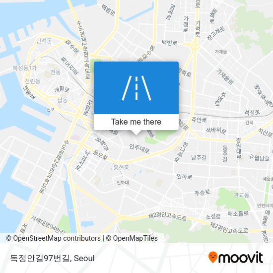 독정안길97번길 map