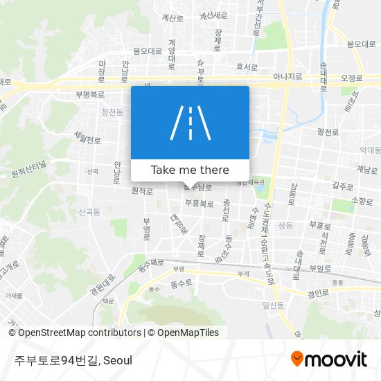 주부토로94번길 map