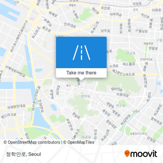 청학안로 map