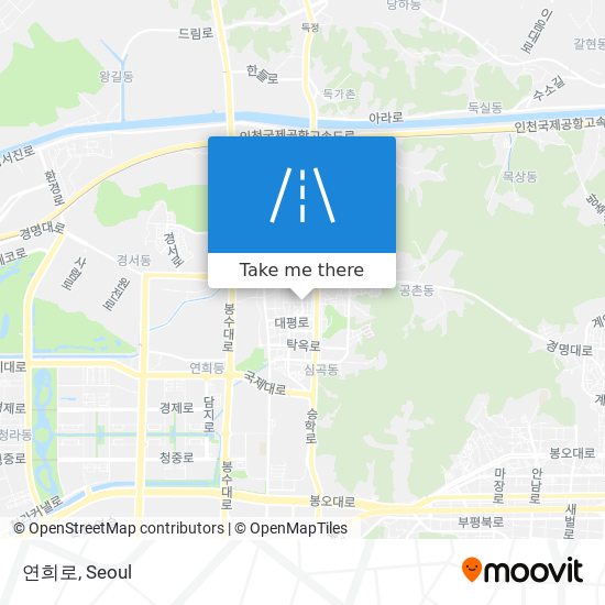 연희로 map