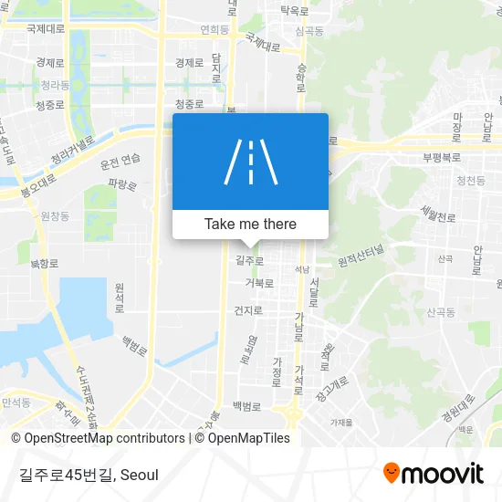 길주로45번길 map