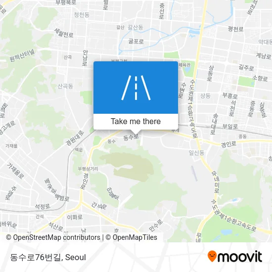 동수로76번길 map