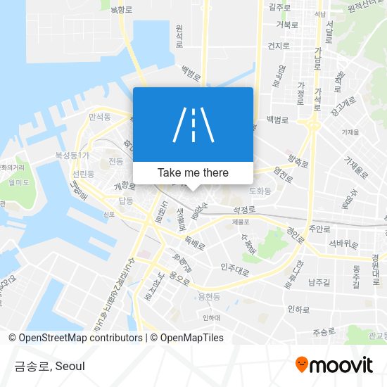 금송로 map