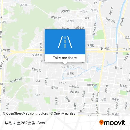 부평대로282번길 map