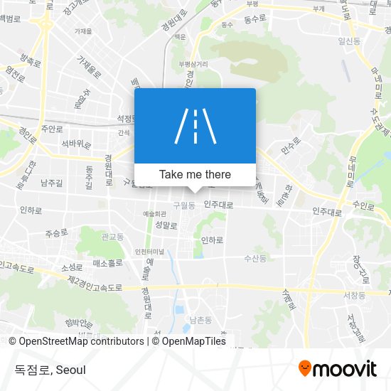 독점로 map