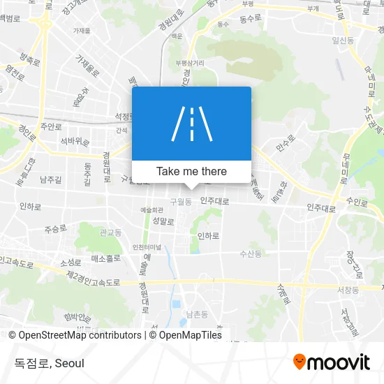 독점로 map